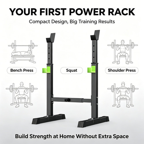 Adjustable squat stand barbell - squat,