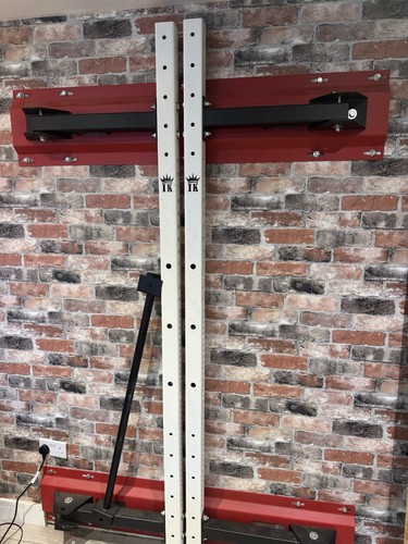 Iron king foldable squat rack - iron,