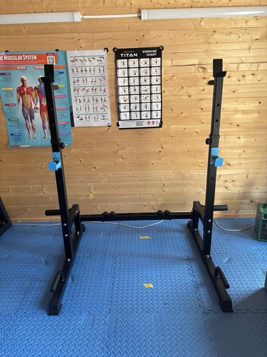 Adjustable squat rack with - jx,