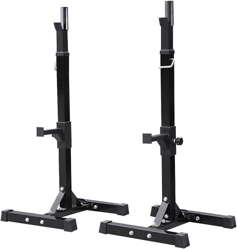 Adjustable squat rack - &, dip