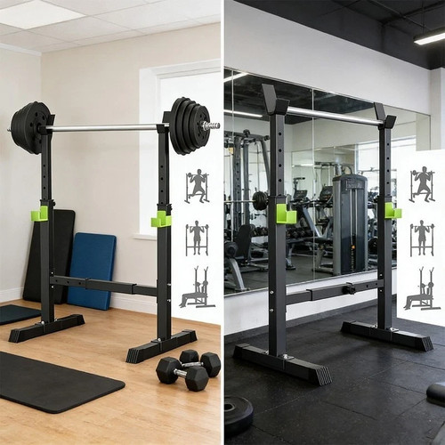 Squat racks barbell - barbell, rack